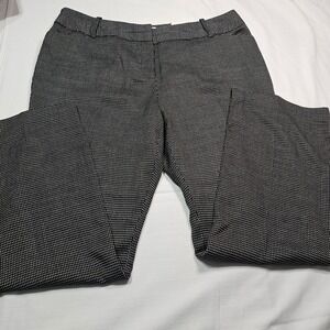 Cato Curvy Shape‎ Enhancing Pants Black White Dot Print Size Womens 18W 40x30